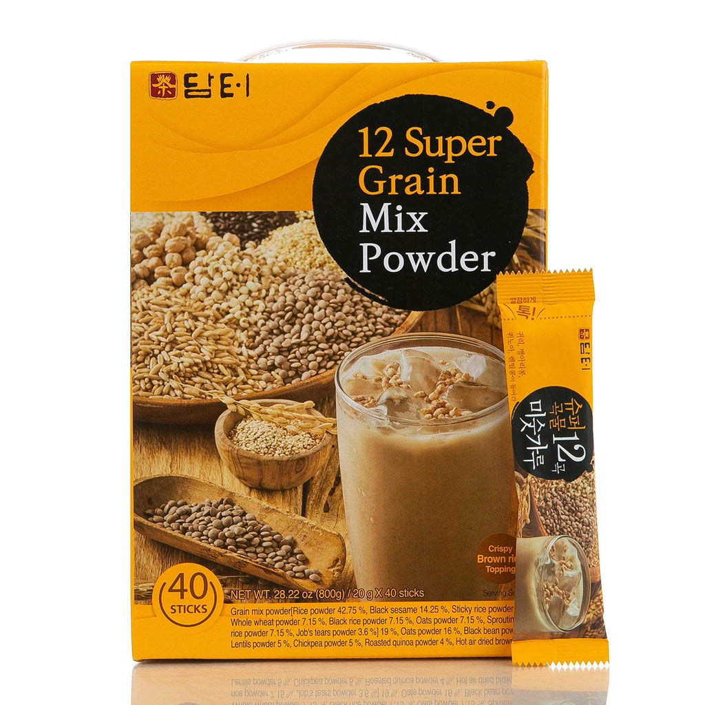 Damtuh 12 Super Grain & 15 Multi Grain Powder Tea - 80 Counts