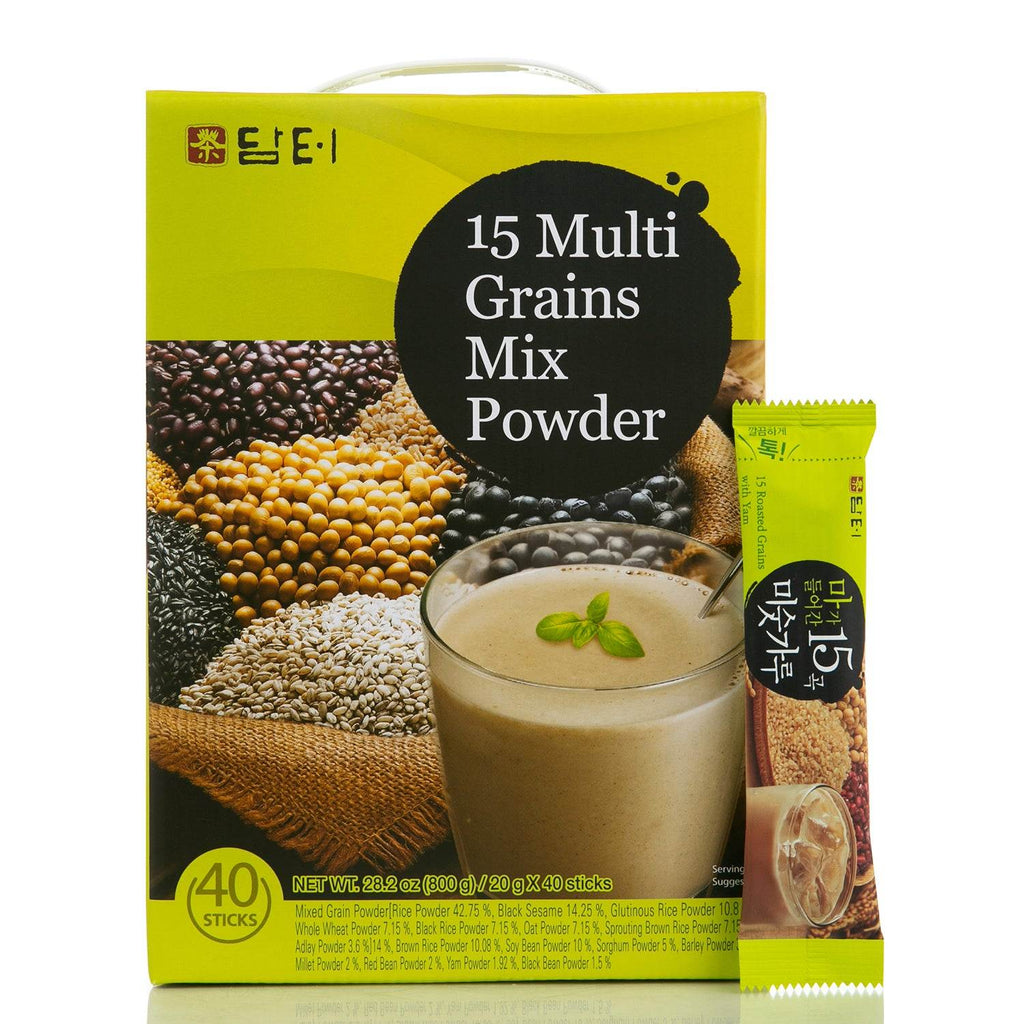 Damtuh 12 Super Grain & 15 Multi Grain Powder Tea - 80 Counts