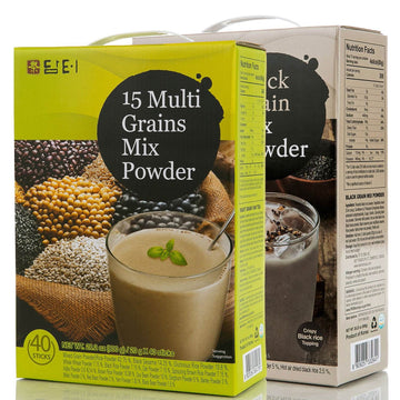 Damtuh 15 Multi Grain & Black Grain Powder Tea - 80 Counts