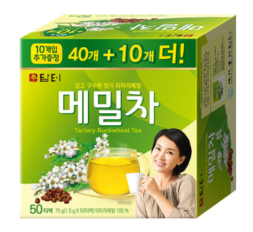 Damtuh Korean Traditional Tartary Buckwheat Tea with tea bags